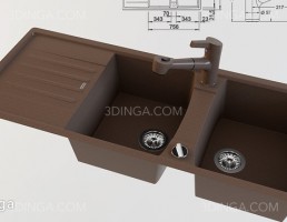 سینک ظرفشویی مدرن