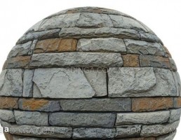 تکسچر سنگ خاکستری و نارنجی
