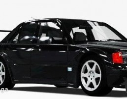 ماشین مرسدس بنز مدل 190E Evolution II سال 1990