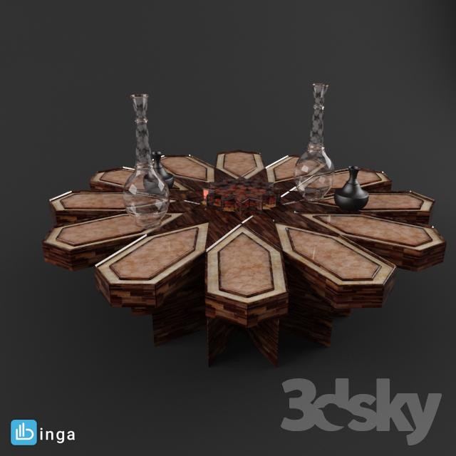 میز قهوه عربی