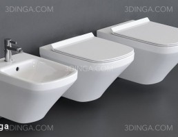 توالت فرنگی + بیده