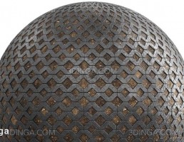 تکسچر سنگفرش روسازی آسیب دیده