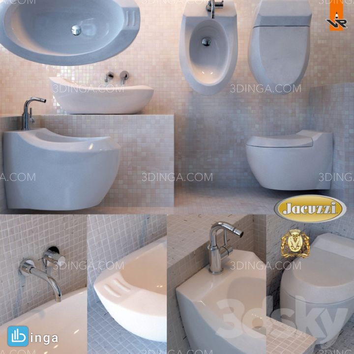 توالت فرنگی + بیده