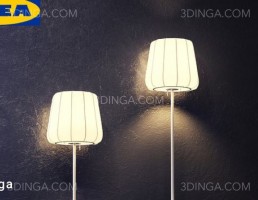 آباژور ایستاده مدرن