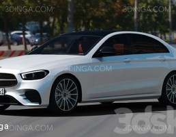 ماشین مرسدس بنز E کلاس AMG سال 2021