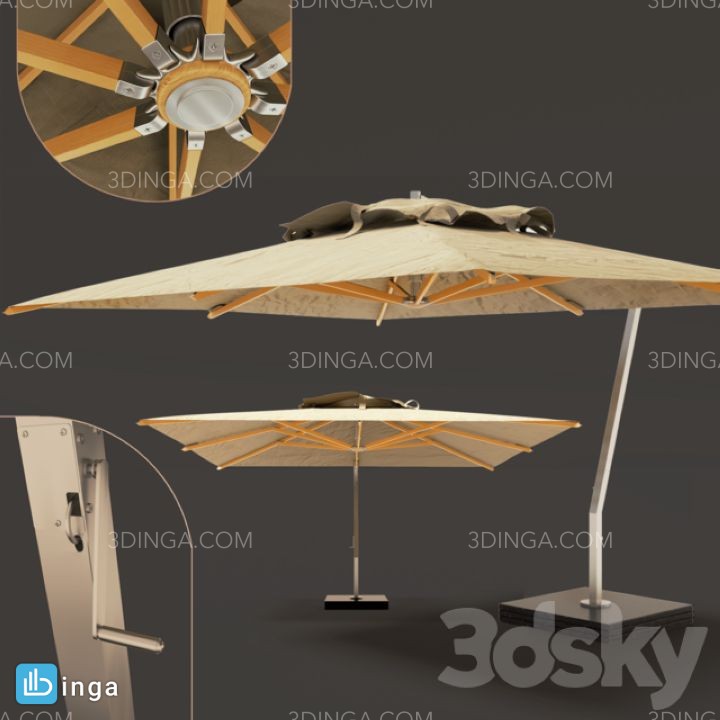 سایبان چتری مدرن