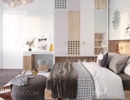 صحنه داخلی اتاق خواب کودک