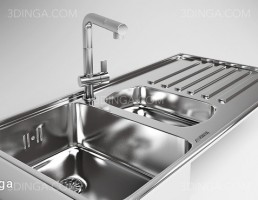 سینک ظرفشویی مدرن