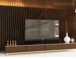 tv wall parametric