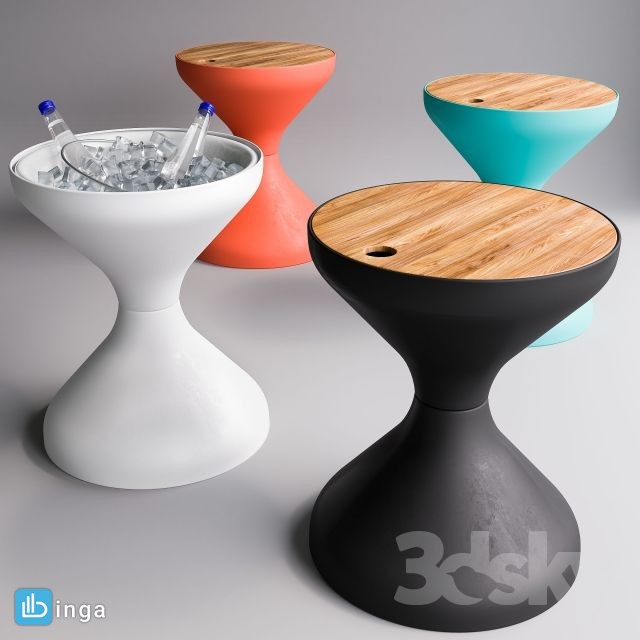 سطل یخ به شکل میز
