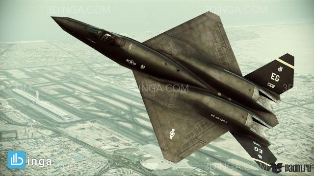 جت جنگنده YF-23 Black Widow II
