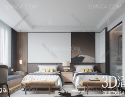 صحنه داخلی اتاق هتل