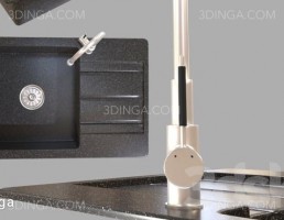 سینک ظرفشویی + میکسر