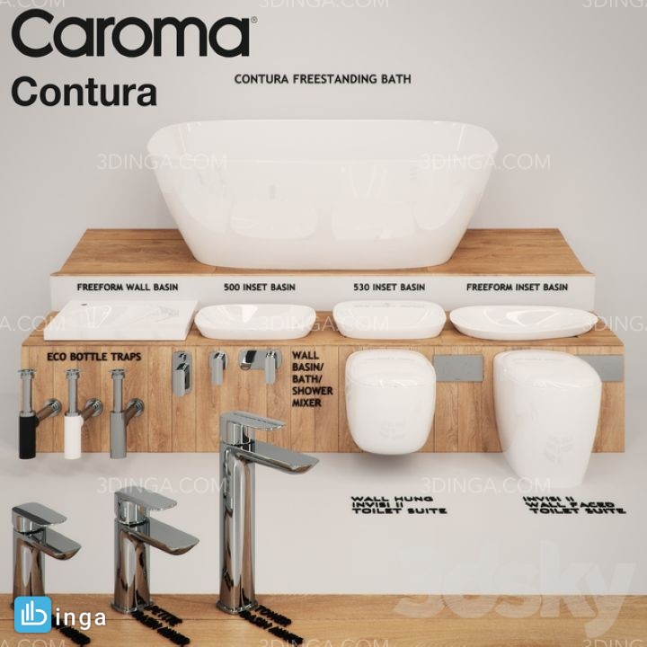 مجموعه روشویی + میکسر مدرن