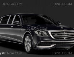 ماشین مرسدس مایباخ S 650 پولمن گارد VV222 سال 2018