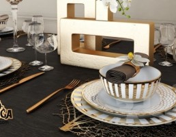 مدلهای 3D لوازم میز و سفره