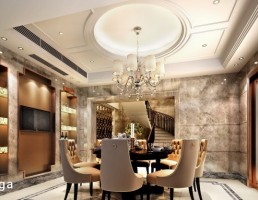 صحنه داخلی سالن غذاخوری