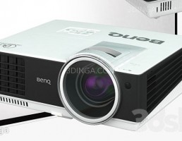پروژکتور + صفحه نمایش + براکت