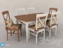 ست میز و صندلی نهارخوری