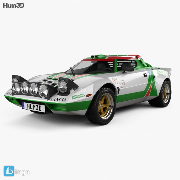 ماشین لانسیا مدل Stratos Rally سال 1972
