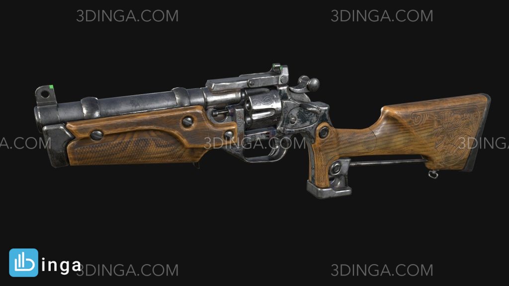 تفنگ Revolver Metro Exodus