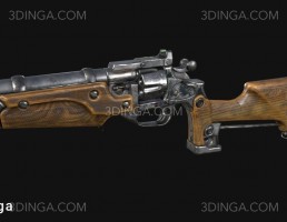 تفنگ Revolver Metro Exodus