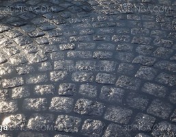تکسچر سنگفرش پیاده رو