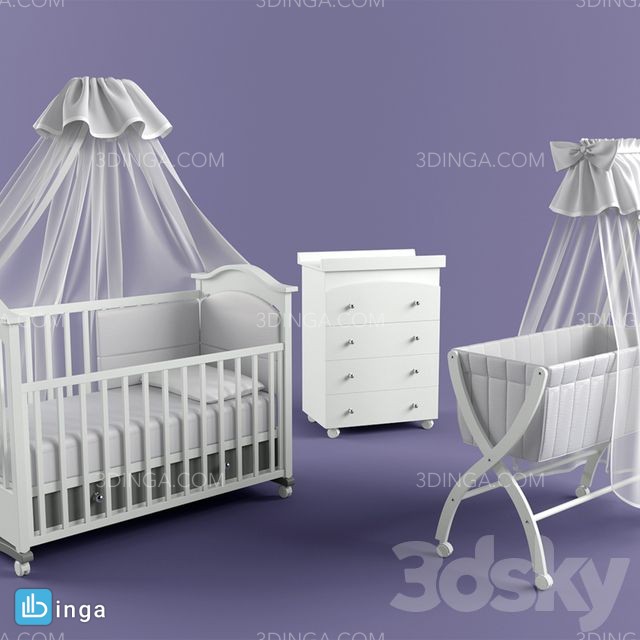 گهواره کودک سایبان دار