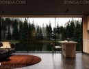 صحنه بیرونی خانه ویلایی