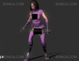 کاراکتر زن تخیلی (Mileena)