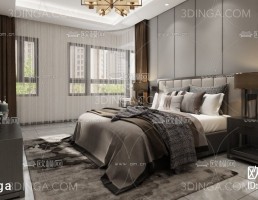 اتاق خواب سبک مدرن