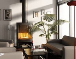 صحنه اتاق نشیمن
