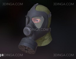 ماسک گاز M65