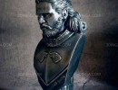 مجسمه نیم تنه مرد (Jon Snow) برای چاپ سه بعدی