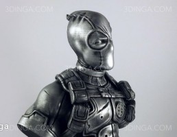 مجسمه نیم تنه مرد برای چاپ سه بعدی