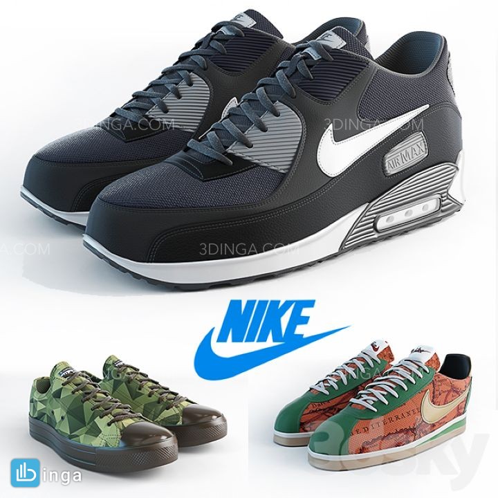 مجموعه کفش های اسپرت مارک Nike
