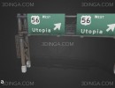 تابلوی دروازه بزرگراه