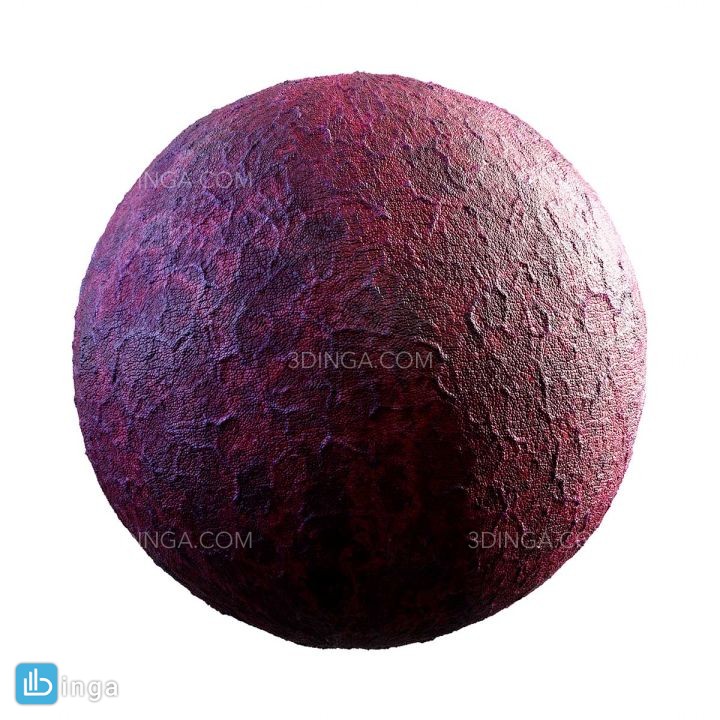 تکسچر پوست موجودات قرمز