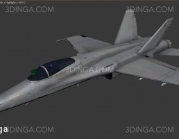 جت جنگنده FA-18_RC