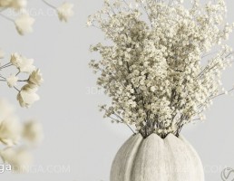 دسته گل در گلدان