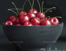 دسته گل در گلدان + ظرف گیلاس