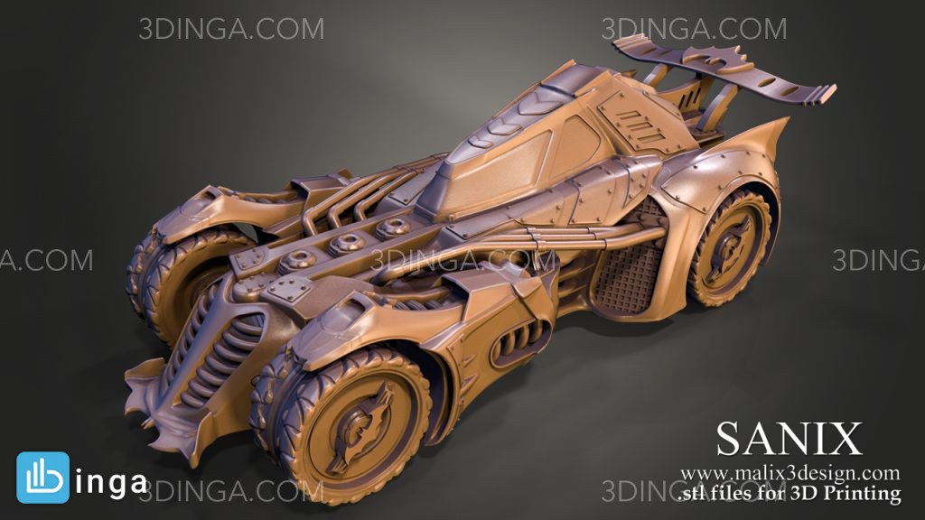 ماشین SANIX Batmobile برای چاپ سه بعدی