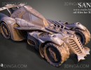 ماشین SANIX Batmobile برای چاپ سه بعدی