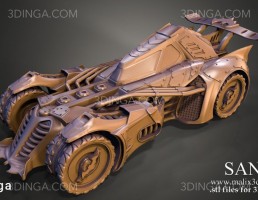 ماشین SANIX Batmobile برای چاپ سه بعدی