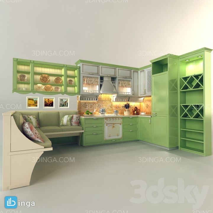 کابینت آشپزخانه کلاسیک