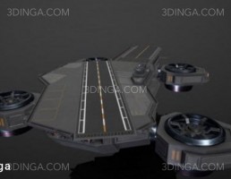 ناو هواپیمابر پرنده Sci-fi