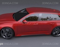 ماشین آئودی RS6 آوانت سال 2020