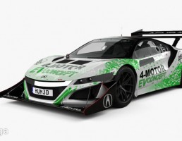 ماشین آکورا NSX EV سال 2017