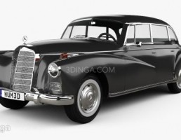 ماشین مرسدس بنز مدل W189 سال 1957