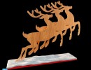 گوزن چوبی تزیینی